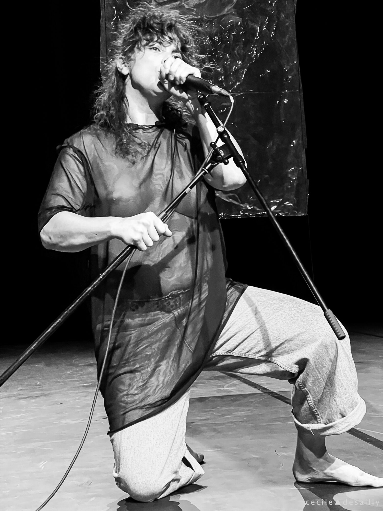 Eve Magot dans Jardin Futur / Club Sabotage